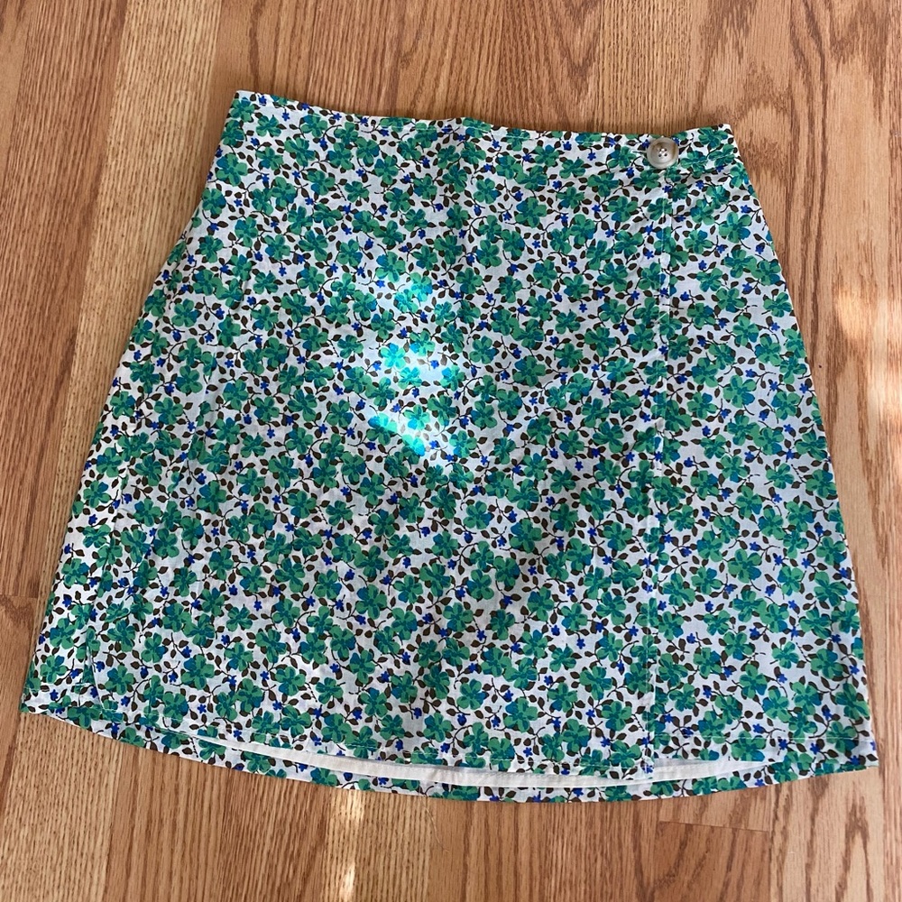 Copper Key Floral Skirt